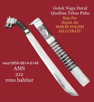 Golok Naga dural CIBATU Baja Per super premium qualitas tebas paku multifungsi