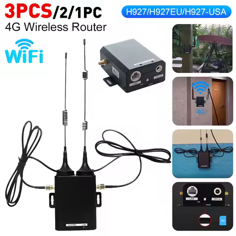EU/USA Plug Wireless Modem Router H927 4G LTE Router Industrial Grade Portable WiFi Router 150Mbps W