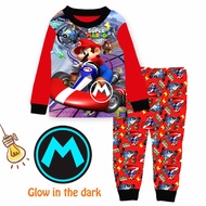 [SG SELLER] Cuddle Me kids Glow in the Dark Pyjamas sleepwear children girls boys avengers pony paw patrol dinosaur