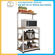 Kệ Để Lò Vi Sóng 173-1N Chính Hãng 9House Kệ Bếp Để Lò Nướng Nồi Cơm Điện Lò Vi Sóng Gia Vị Loại Khu