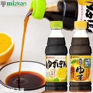 日本MIZKAN口味滋康丸榨香之藏柑橘芝麻柚子醋醬油醋涼拌沙拉調味汁