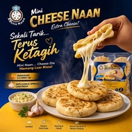 AUNTIE NAAN MINI CHEESE/PLAIN NAAN BREAD ROTI 8PCS (FREE GARLIC SPREAD)
