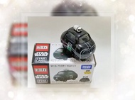 日版TAKA RA TOMY STAR WARS STAR CARS トミカ販壳店 特別仕樣黑武士合金車仔
