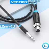 Vention 6.35mm 1/4" TRS to XLR Cable (XLR to TRS Cable) Male to Female Balanced Interconnect Cable