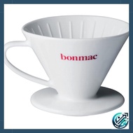 bonmac bonmac coffee dripper cone shaped v porcelain dripper for 1~4 cups VCD-2W #897182