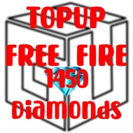 Diamond Garena FreeFire 1450 Diamonds