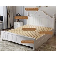 Solid Wood Bed Frame Storage Drawers Bed Frame Queen King Bed Frames