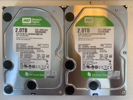 WD 2TB 3.5” Harddisk 3.5吋 硬碟