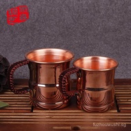 Pure Copper Cup Handmade Copper Water Cup Thickened Copper Brass Cup Beer Copper Cup Unique Copper C