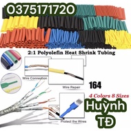 Set Of 164 Heat Shrink Tubes 10cm Of All Kinds