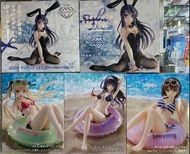 全新 Taito 景品 路人女主 水泡系列 英梨梨 詩羽 加藤惠 櫻島麻衣 兔女郎