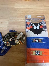 ASICS kumamon Run 2026 熊本熊跑 獎牌及鞋帶