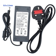 48V 2A 54.6V Lithium Charger Input 100-240VAC Li-ion Li-poly Charger