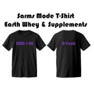 Sarms เสื้อยืดในการออกกำลัง เสื้อเสริมกล้ามเนื้อ ฟิตแอนด์ลีน