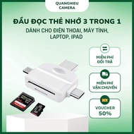 [READY - HN EXPRESS] Multi-function memory card reader for phones, computers, laptops, high-speed ta