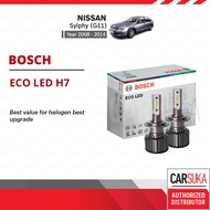 BOSCH ECO LED H7 Halogen Headlight Retrofit Bulb for Nissan Sylphy (G11) 2nd Gen Year 2008 - 2014