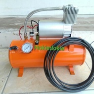 PROMO - TABUNG KOMPRESOR ANGIN TELOLET OTOMATIS 12V 6 LITER