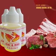 ESSEN MURNI Aroma Daging - Essen Ikan Mas /Bawal /Lele - Campuran Umpan - Esen Kiki &amp; Riri 30 ml