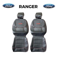 หุ้มเบาะ Ranger (คู่หน้า) หุ้มเบาะ ford ranger ตัดตรงรุ่น แบบสวมทับ หุ้มเบาะรถยนต์ หุ้มเบาะหนัง ฟอร์ด เรนเจอร์ เบาะranger เบาะ เรนเจอ