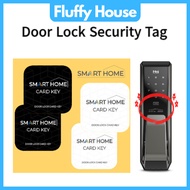 KOREA Door Lock Security Smart Tag compatible universal smart home card key RFID sticker tag card