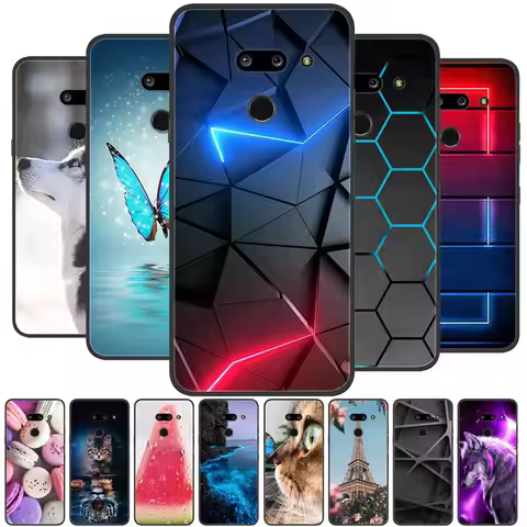 For LG G8 ThinQ Case Silicon Back Cover Phone Case for LG G8s ThinQ LGG8 G 8 Cases Soft TPU bumper c