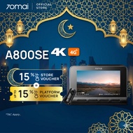 70mai A800SE Dashcam | 4K Resolution | 2 Channel | Built in GPS | Night Vision | ADAS | Type-C