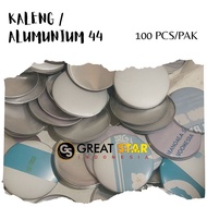 4.4cm aluminum cans 100pcs/PAK aluminium foil aluminium tray aluminium foil tray