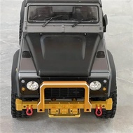 RC Car MN Model 1/10 MN999 Wrangler TRX4 SCX10 90046 90047 Metal Modification Parts Upgrade Front Bu