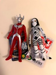 超人 太朗 達達星人 奧特曼怪獸公仔 軟膠 sofubi