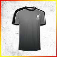 เสื้อซ้อม ลิขสิทธิ์แท้ Liverpool ลิเวอร์พูล Jersey รุ่น LHG-004 สีเทา