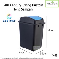 40L Century Swing Dustbin 1140B / Flip Top Dustbin / Garbage Bin / Tong Sampah