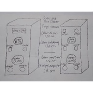 Custom Speaker Box 12 + 8 TW Amp D series