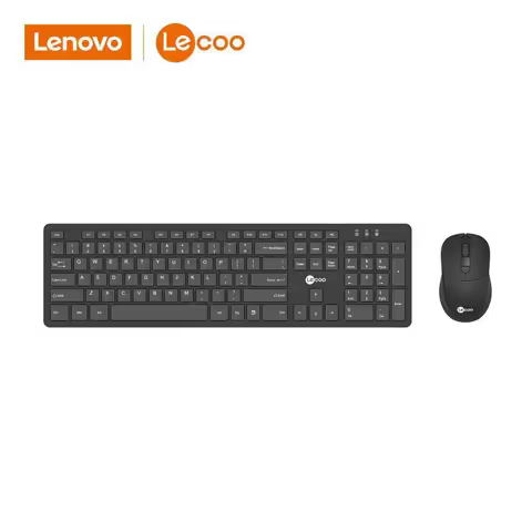 New Lenovo KW201 Slim Wireless Keyboard Gaming Accessories Computer and Office Mouse For Laptop Desk
