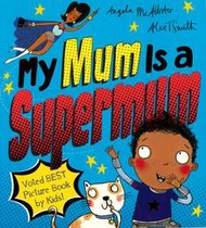 ＊小貝比的家＊MY MUM IS A SUPERMUM/平裝/3~6歲/溫馨情誼