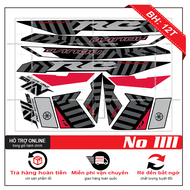 TEM RỜI NOUVO 6 MẪU ZIN ĐEN BẠC ĐỎ