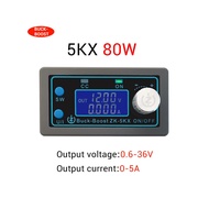 ZK-5KX DC DC Buck-Boost Converter CC CV 0.6-36V 5A80W Modul Bekalan Kuasa CNC Modul Kuasa Terkawal B