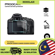 🔥NEW🔥PROOCAM SPN-D3500 GLASS SCREEN PROTECTOR  NIK D3500 D3400 D3300 D3200 1