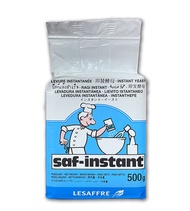 ยีสต์ตรานก สีฟ้า ขนาด 500 กรัม Saf-Instant Yeast Instant Yeast (for sweet dough) สำหรับขนมปังหวาน (0