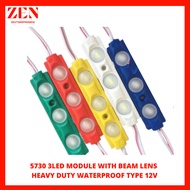 Waterproof LED Module 12V 5730 3 LED Motorcycle Signage