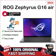 2024 ASUS ROG Zephyrus G16 air Laptop/ ROG huan 16 Air/ASUS Gaming Laptop/ASUS  Laptop/Ultra9 185H RTX 4060/RTX 4070/32GB 1TB Computer Notebook/16inch 2.5K 240Hz OLED Computer PC/100% DCI-P3/|ASUS Computer Notebook/ASUS ROG Laptop/ROG幻16 Air