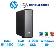 HP OMNIDESK S03-0002D / S03-0045D SLIM DESKTOP PC ( I5-14400 8GD5 512SSD / W11H / OFFICE OPI  )