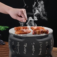 BBQ Grill Japanese Korean Style Hibachi Shichirin Charcoal Barbecue Stove Cooker