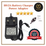 Li-ion Battery Charger DC 18V2A AC220-240V Lithium Battery Charger 18V 2A Battery Charger Power Adap