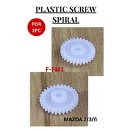 MAZDA 2/3/6 Side Mirror Gear & Shaft Plastic Screw Spiral F-FM1-1/F-FM1 FOR 1PC