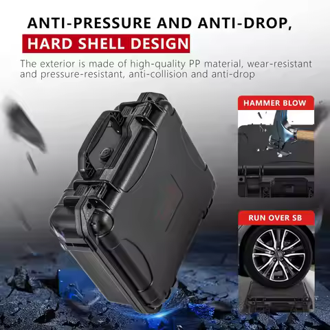 Hard Case Organizer For Gopro Hero 13/12/11/10/9/8 Media Mod/Volta/Protective Housing Travel Storage