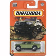 2022 Matchbox xe ô tô 2018 TOYOTA HILUX 1/64 kim loại Die-cast Bộ sưu tập mô hình xe đồ chơi