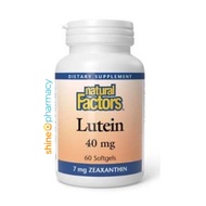 Natural Factors Lutein 40mg Plus 60s