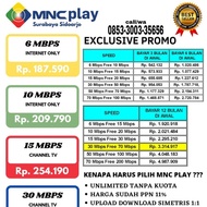 CARA BERLANGGANAN INTERNET MNC PLAY SIDOARJO
