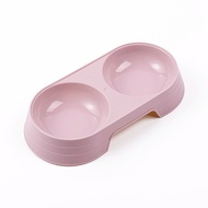 PTT Tempat Makan Kucing Anjing 2 in 1 Mangkok Minum Hewan Doggy Lucu 2in1 Mangkok Makan Hewan Double