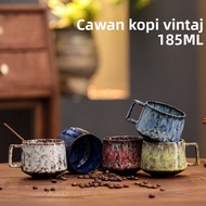 Harga Istimewa Cawan Kopi Cawan Seramik Cawan Kopi Cantik Cawan Seni Latte Gaya Eropah Cawan Kopi Me